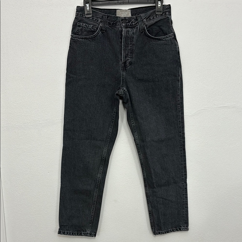 Everlane The 90’s Cheeky Ankle Jean - Organic Cotton - Washed Black